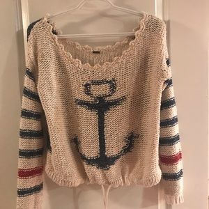 Free the People - cute anchor sweater